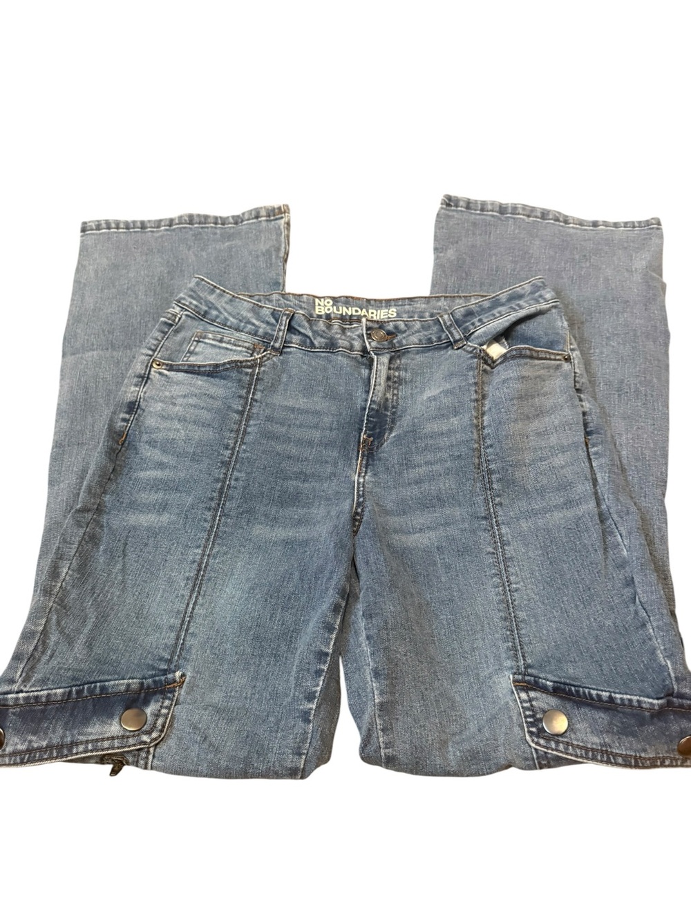 EUC NO BOUNDARIES Women's Wide Leg Jeans